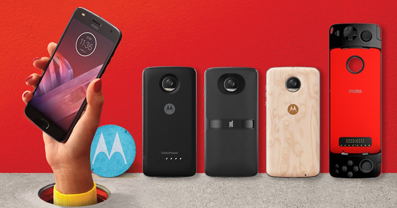 Motorola estrena 4 nuevos Moto Mods junto con el Moto Z2 Play