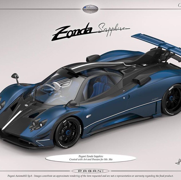 Pagani Zonda Sapphire