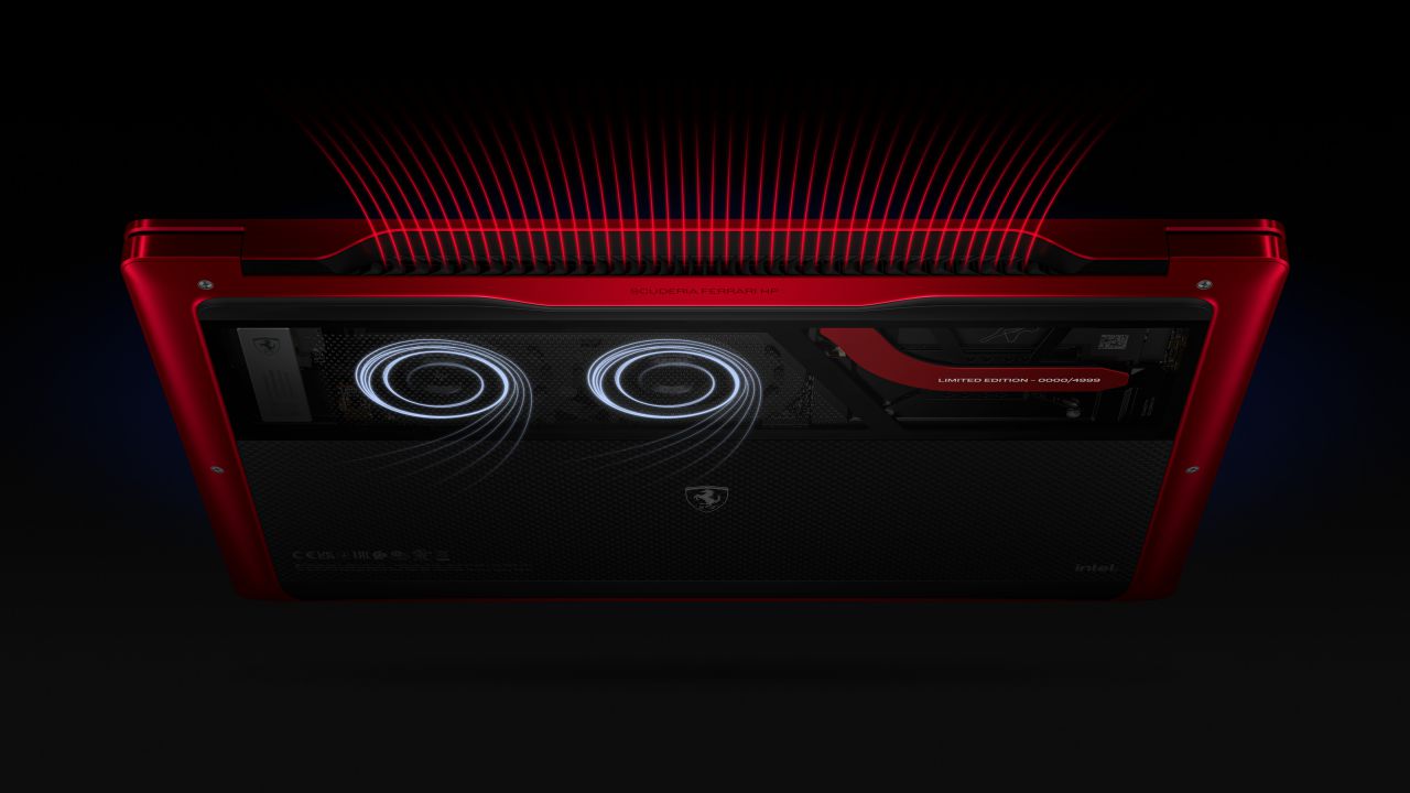 Portátil HP Edición Limitada Scuderia Ferrari con IA