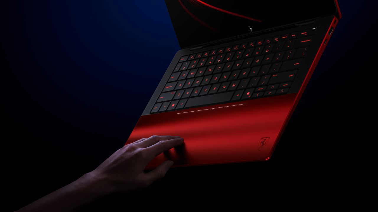 Portátil HP Edición Limitada Scuderia Ferrari con IA