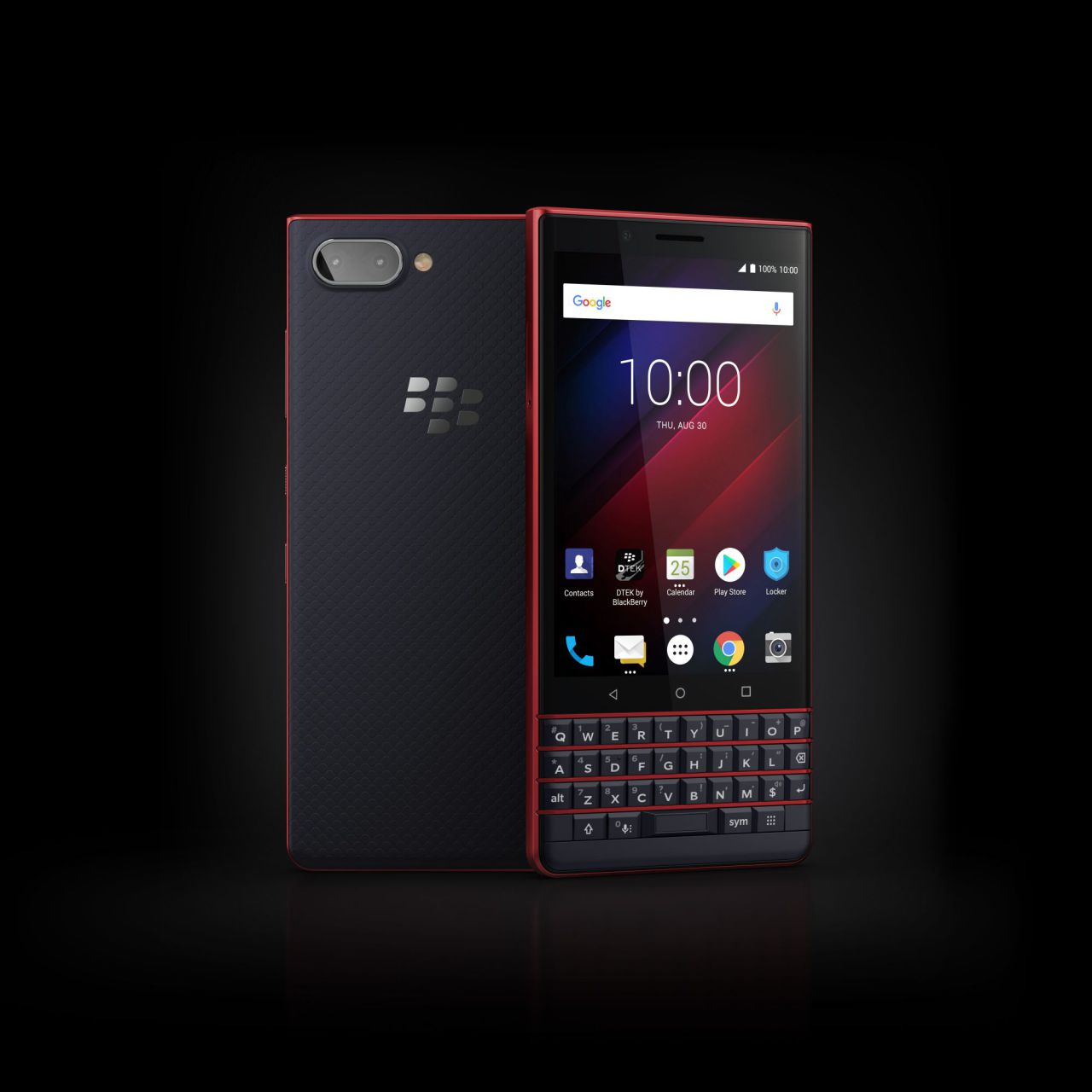 BlackBerry KEY2 LE color Atomic