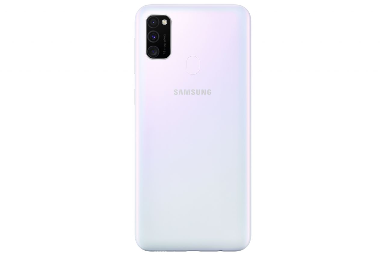 Samsung Galaxy M30s en blanco