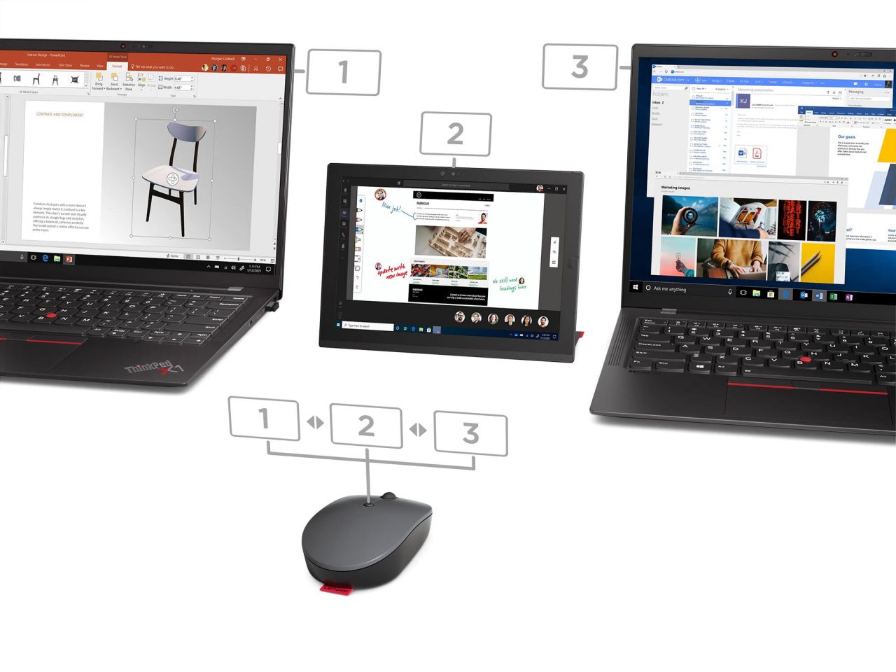 Lenovo Go Wireless Multi-Device Mouse