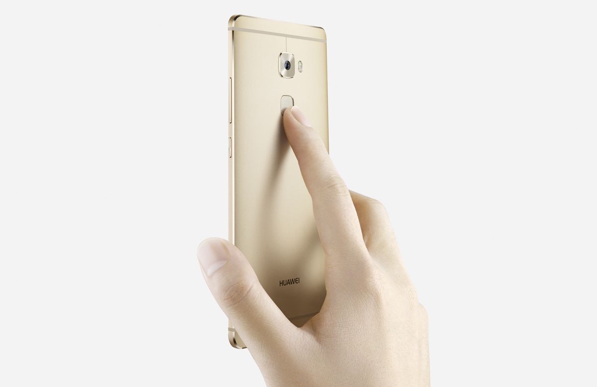 Huawei Mate S lector huella dactilar