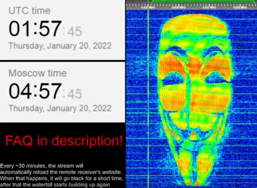 Imágenes mostradas en The Buzzer por los hackers