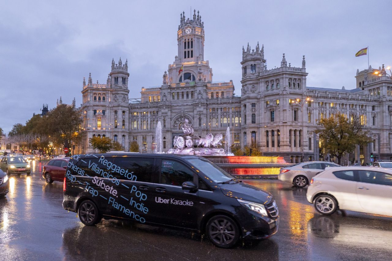 Uber Karaoke en Madrid