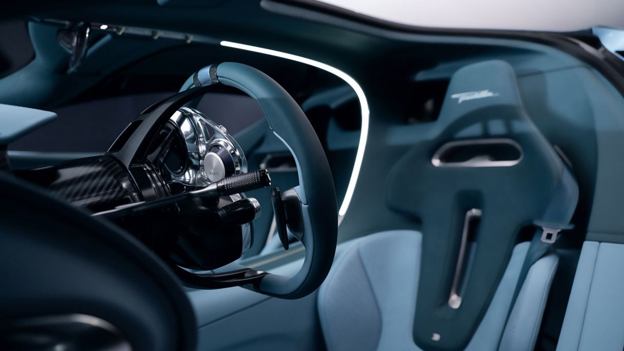 Bugatti Tourbillon interior