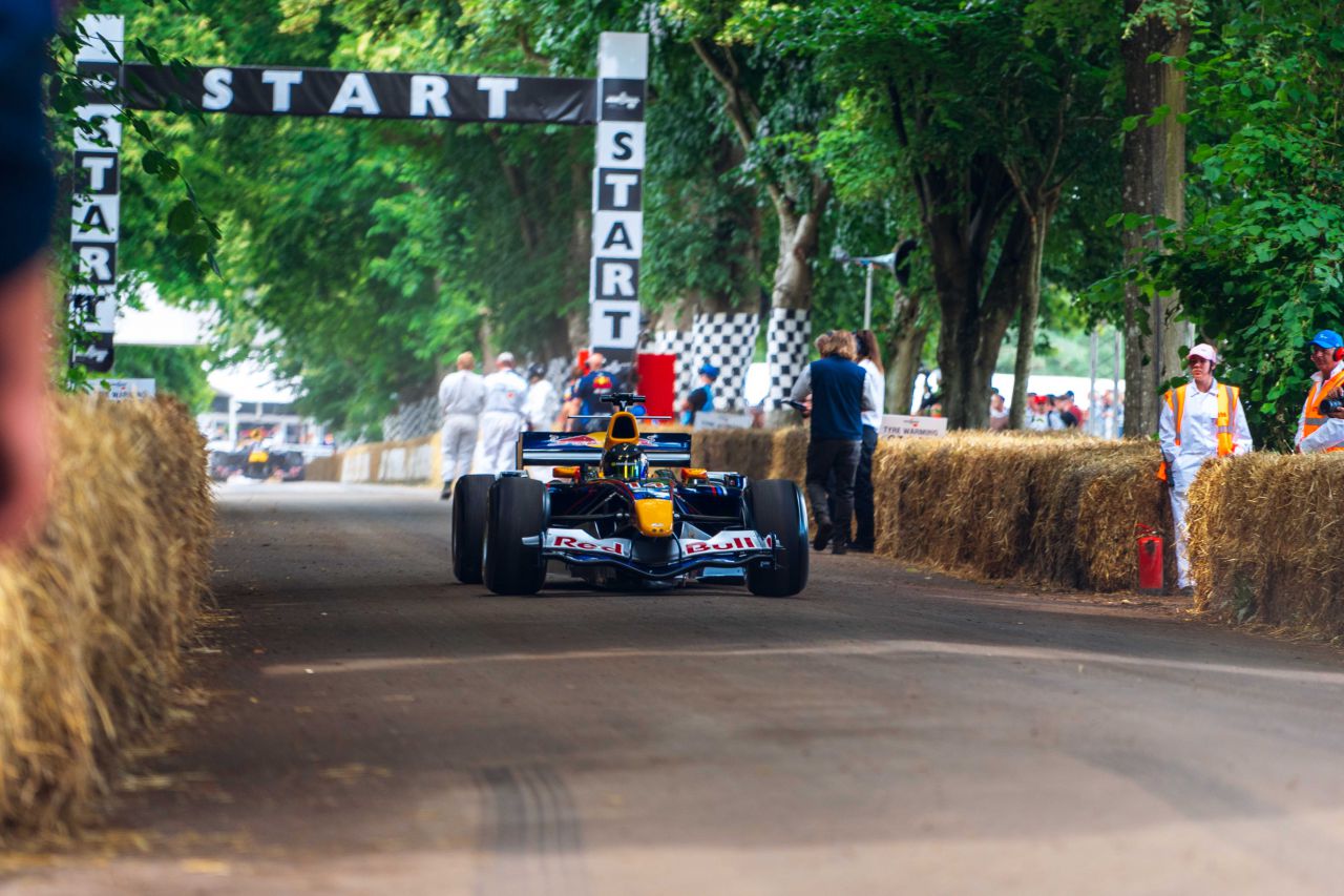 Christian Klien recorriendo la subida Hillclimb (Autor: Jorge El Busto)