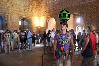 El Trekker de Google llega a la Alhambra