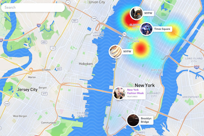 Snap Map llega a la web