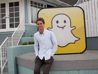 Evan Spiegel, CEO de Snapchat