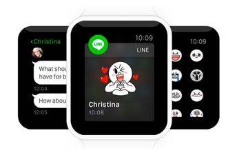 Apple Watch incluirá acceso a LINE