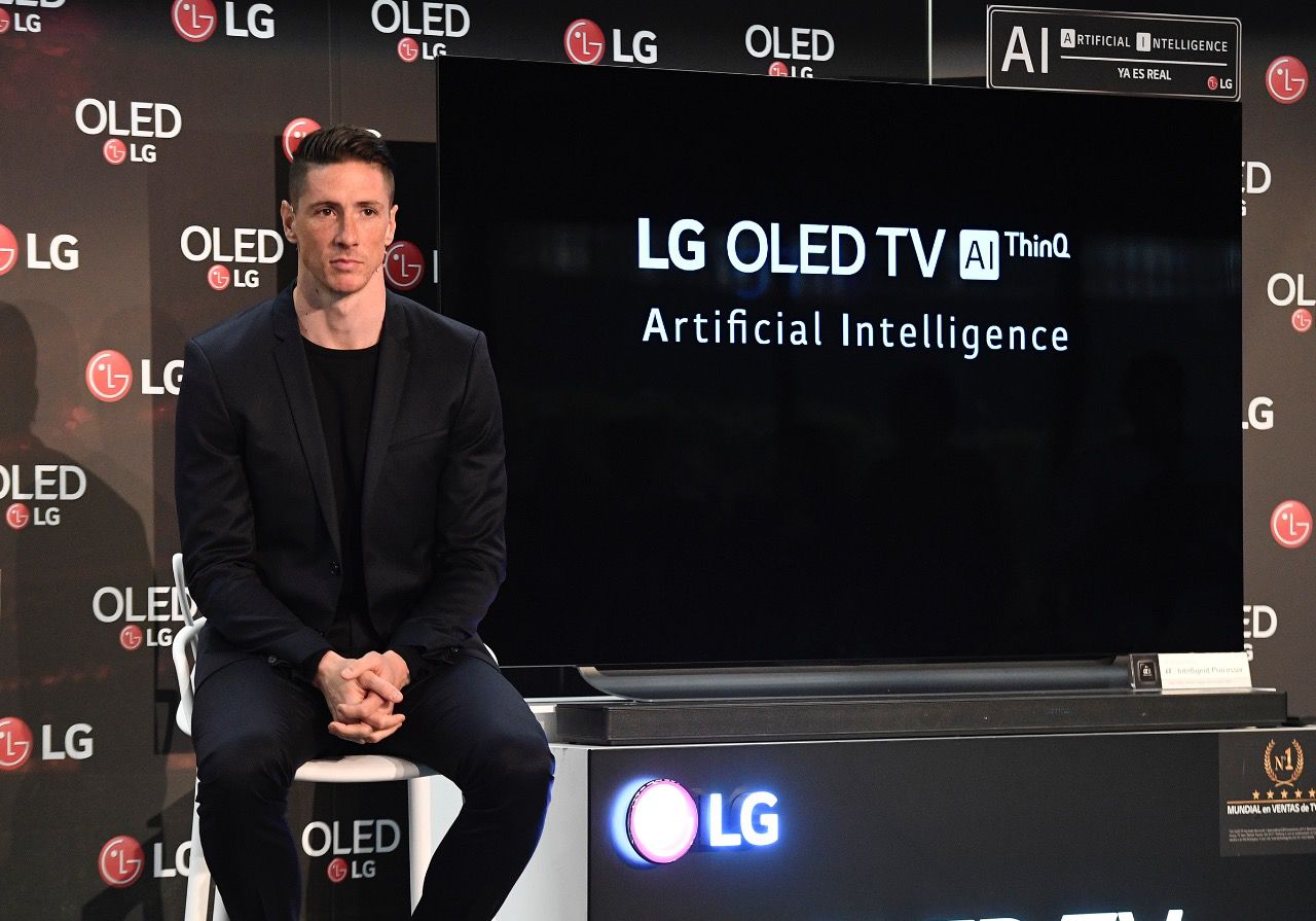 La inteligencia artificial de LG OLED TV se cuela en la despedida de Fernando Torres