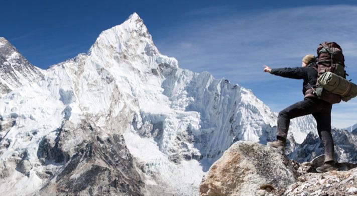 Llamar y navegar desde el Everest