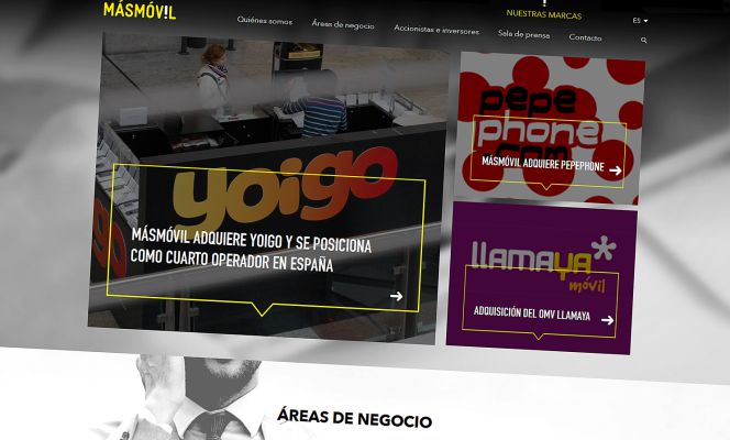 MÁSMOVIL lanza nueva web corporativa