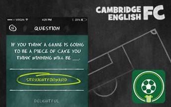Cambridge English FC, la app para aprender inglés jugando
