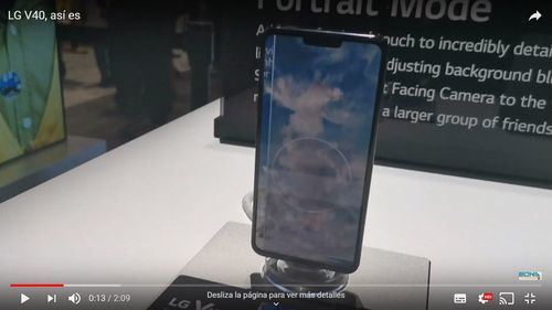 LG V40, así es el móvil más seguro y revolucionario de LG