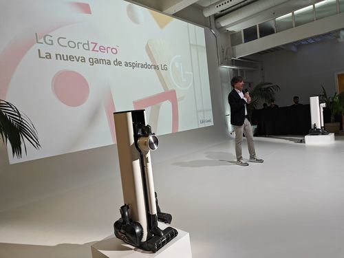LG estrena su gama de aspiradoras con CordZero
