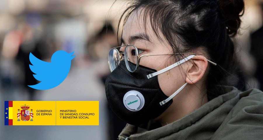 Twitter coopera con el Ministerio de Sanidad para informar sobre el coronavirus