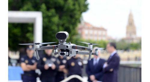 La Policía Municipal de Madrid usa drones para vaciar la capital