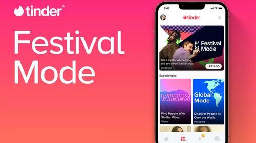 Tinder activa el Modo Festival