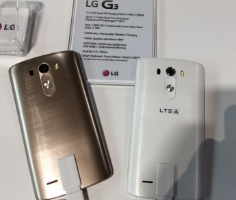 LG G3 dorado y blanco (Foto: Pilar Bernat)
