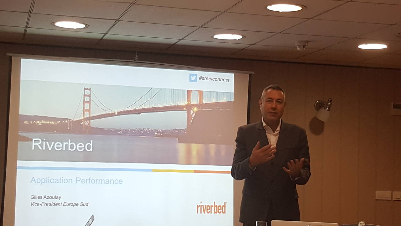 Gilles Azoulay, Vicepresidente de Riverbed para el sur de Europa