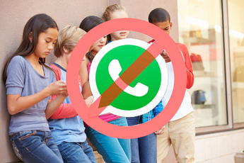 WhatsApp: No Apta para menores de 16 años