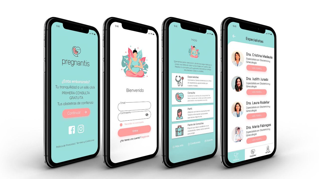 Pregnantis, una app para ayudar a las mujeres embarazadas