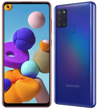 Samsung Galaxy A21S: Tabla de características, especificaciones técnicas y precio