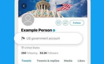 Twitter impone una etiqueta para los funcionarios y medios gubernamentales