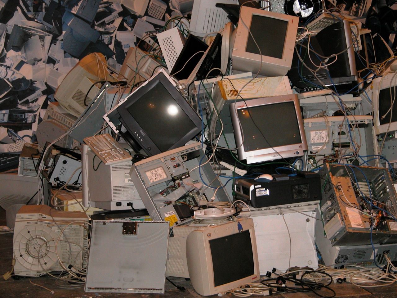 Los desechos electrónicos aumentan un 21% más en solo 5 años