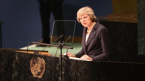Theresa May pide, ante las Naciones Unidas, controles antiterroristas más férreos en Internet