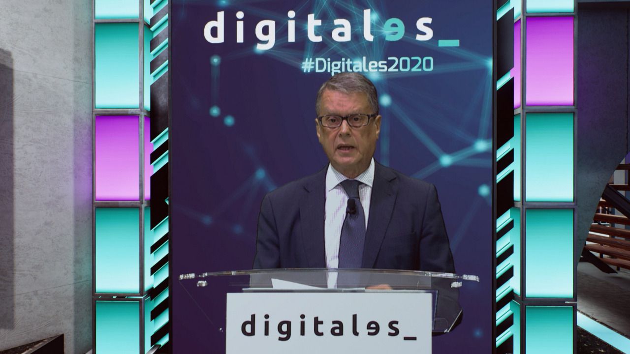 Roberto Sánchez, Secretario de Estado de Telecomunicaciones e Infraestructuras Digitales, durante su intervención en el DigitalES Summit 2020
