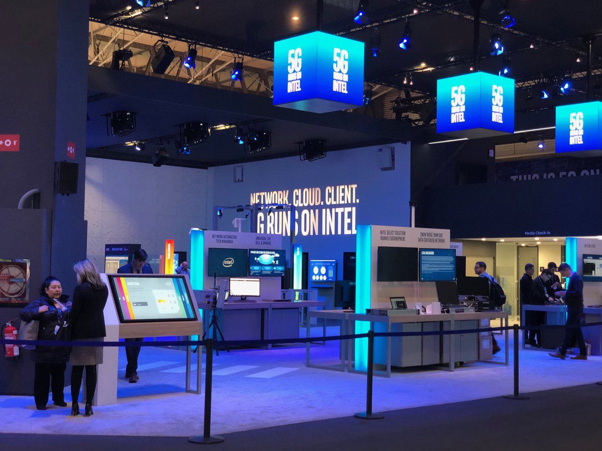 Intel en el MWC Barcelona 2019