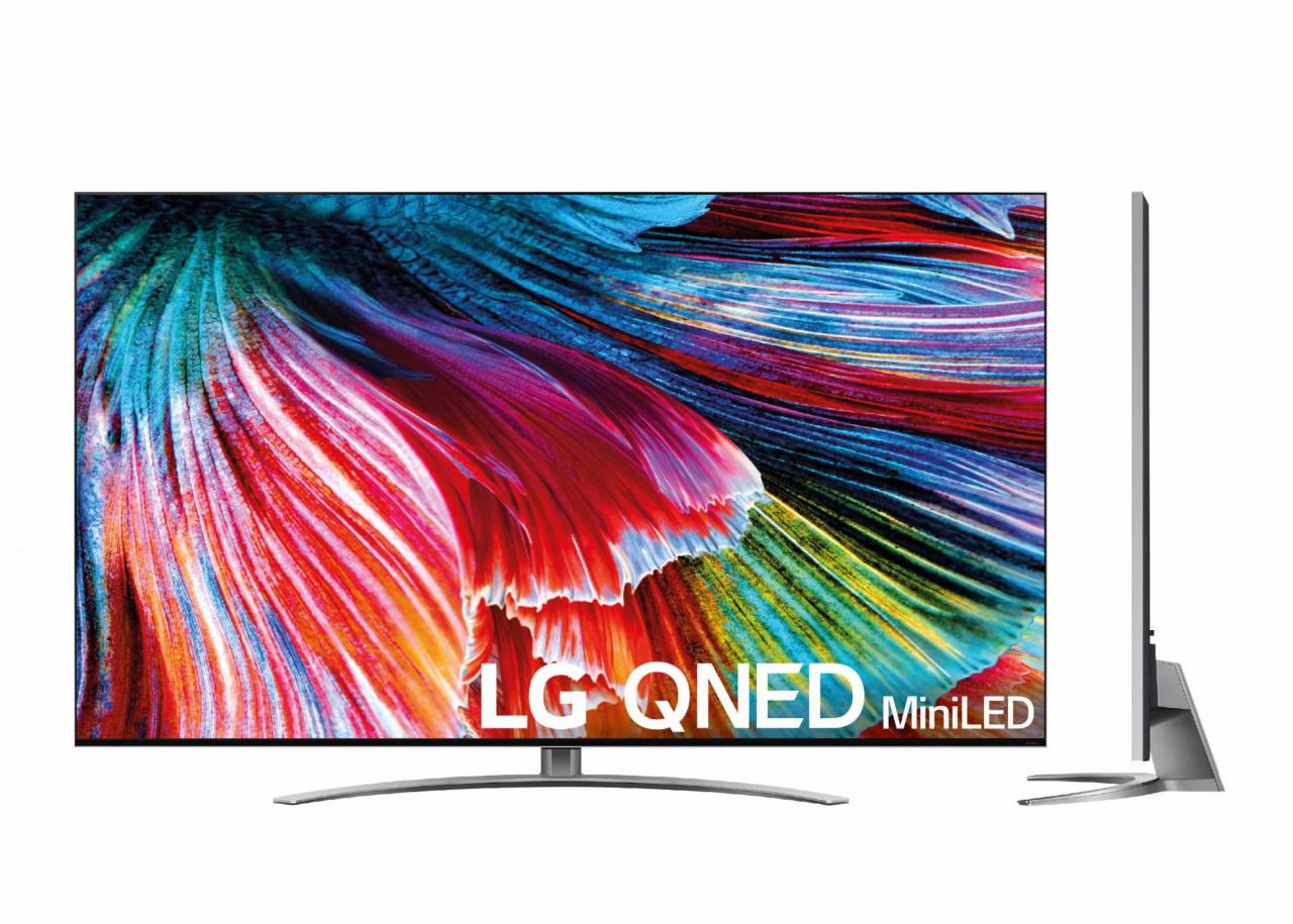 Televisor QNED de LG con tecnología miniLED.