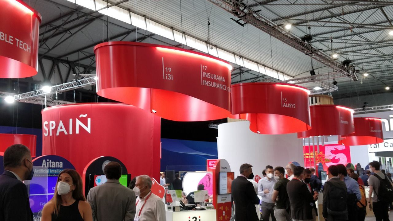 El Pabellón de España en el MWC 2021