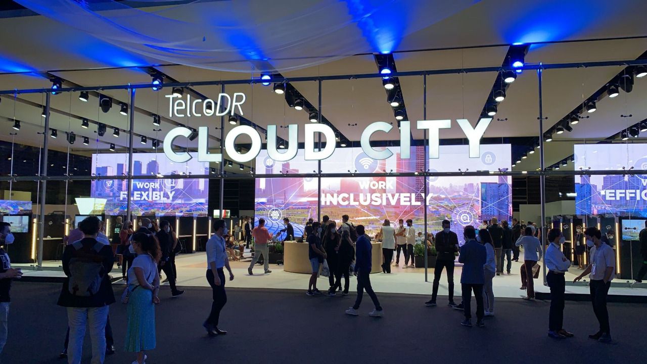 TelcoDR sorprendió a los asistentes del MWC Barcelona 2021 con un gran espacio dedicado al mundo de la cloud pública