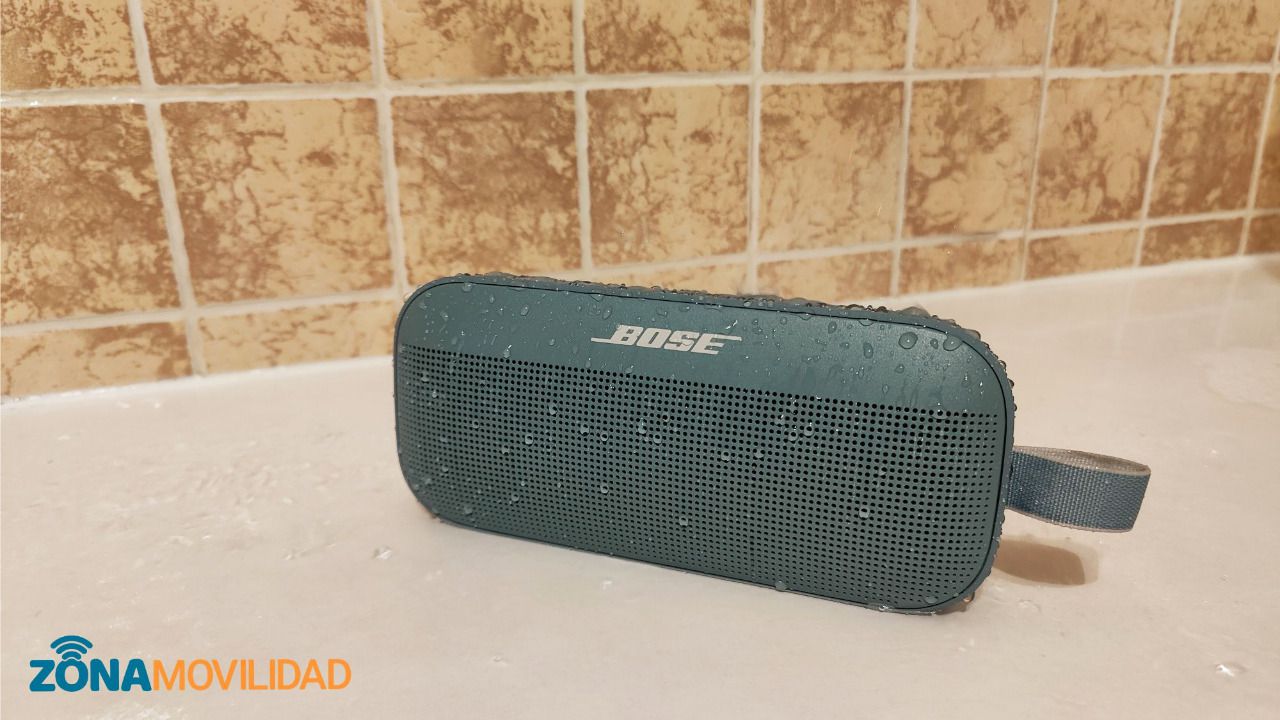 Parlante Bluetooth Bose SoundLink Flex Azul - BOSE AUDIO PEQUEÑO