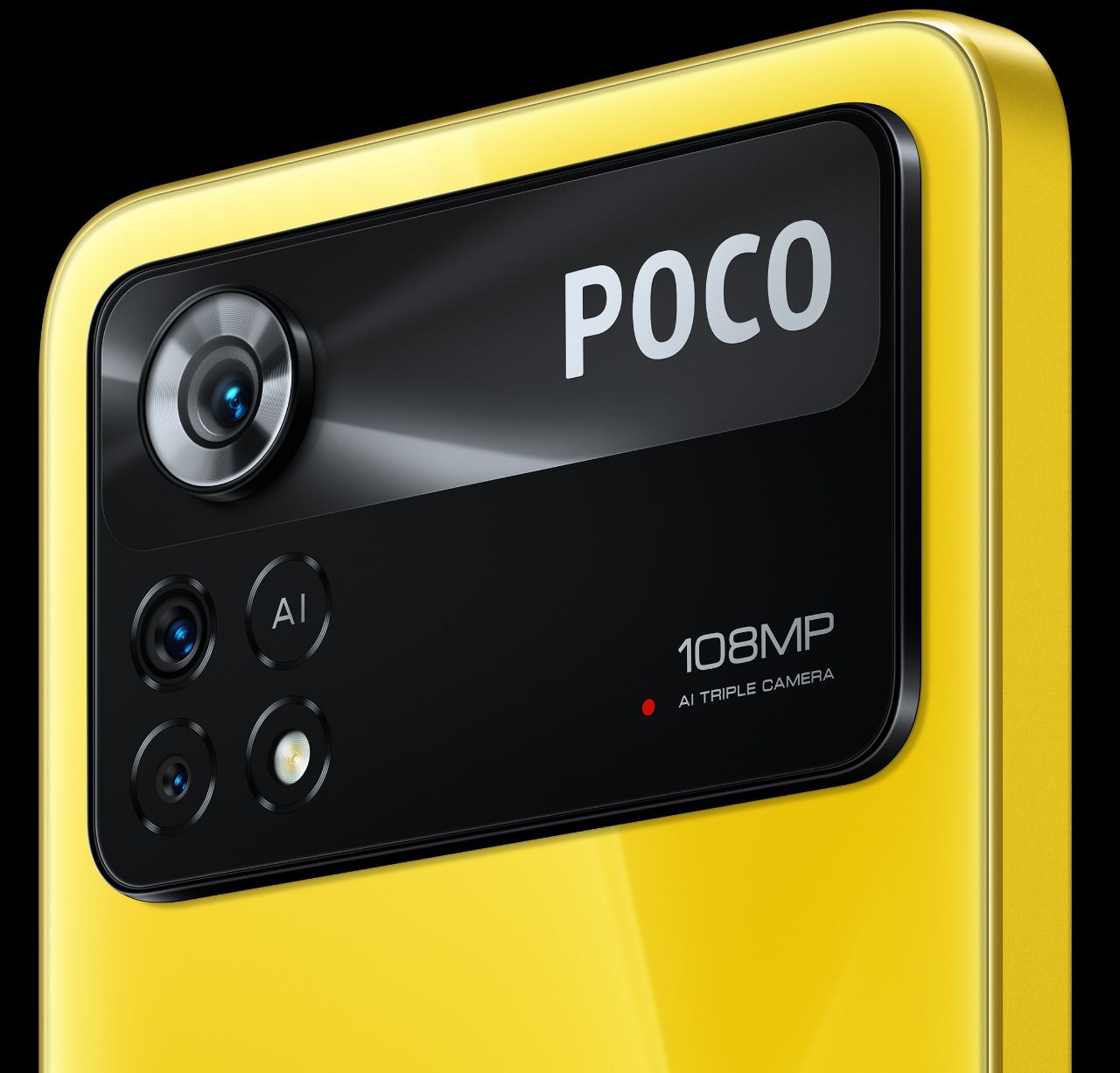 El POCO X4 Pro 5G, en amarillo. 