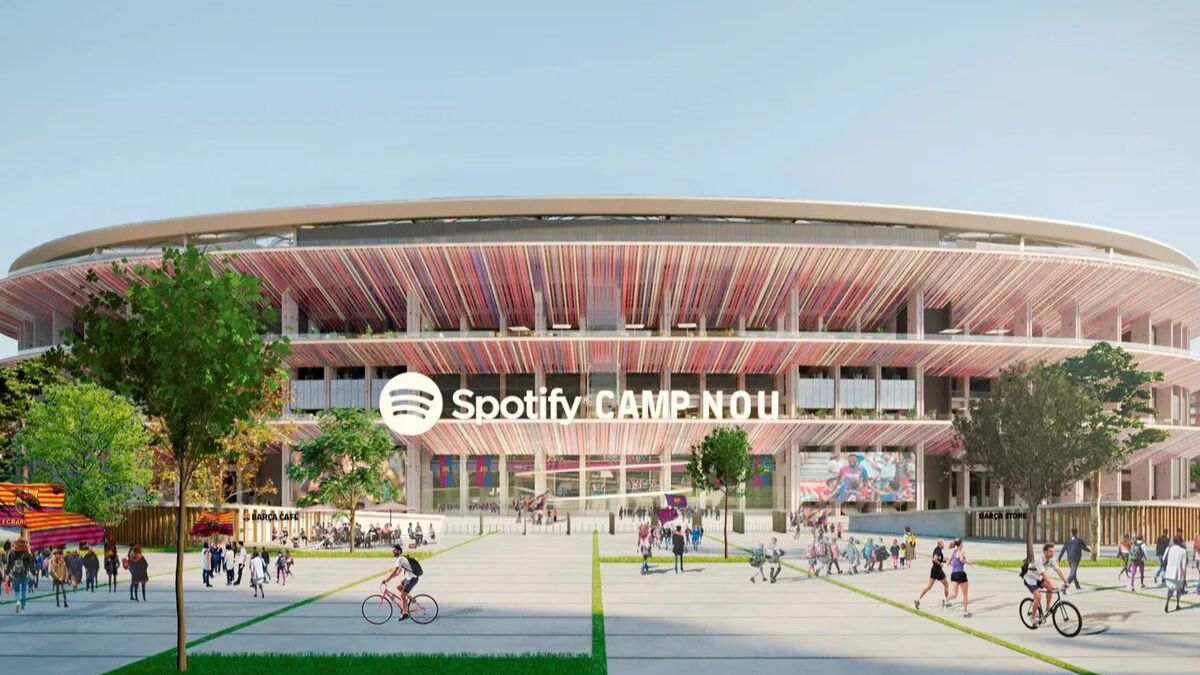 El Barça y Spotify cierran el acuerdo de patrocinio que cambiará el nombre al Camp Nou