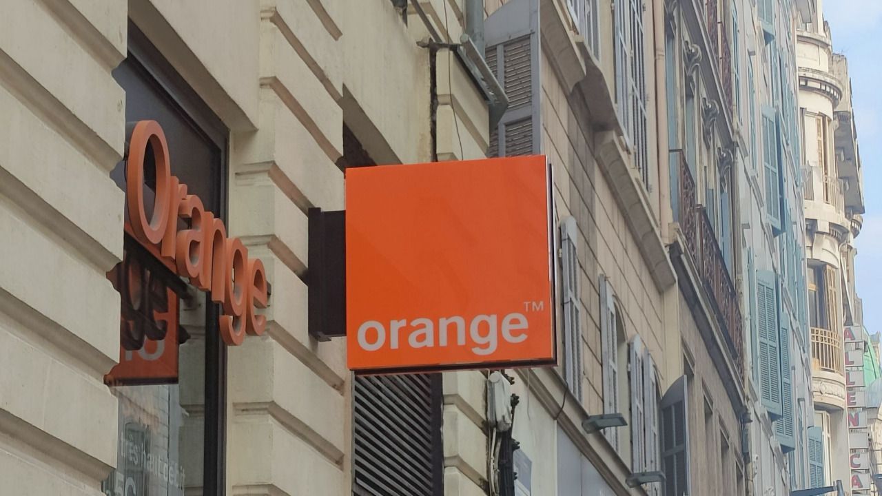 Una tienda de Orange en Marsella, Francia