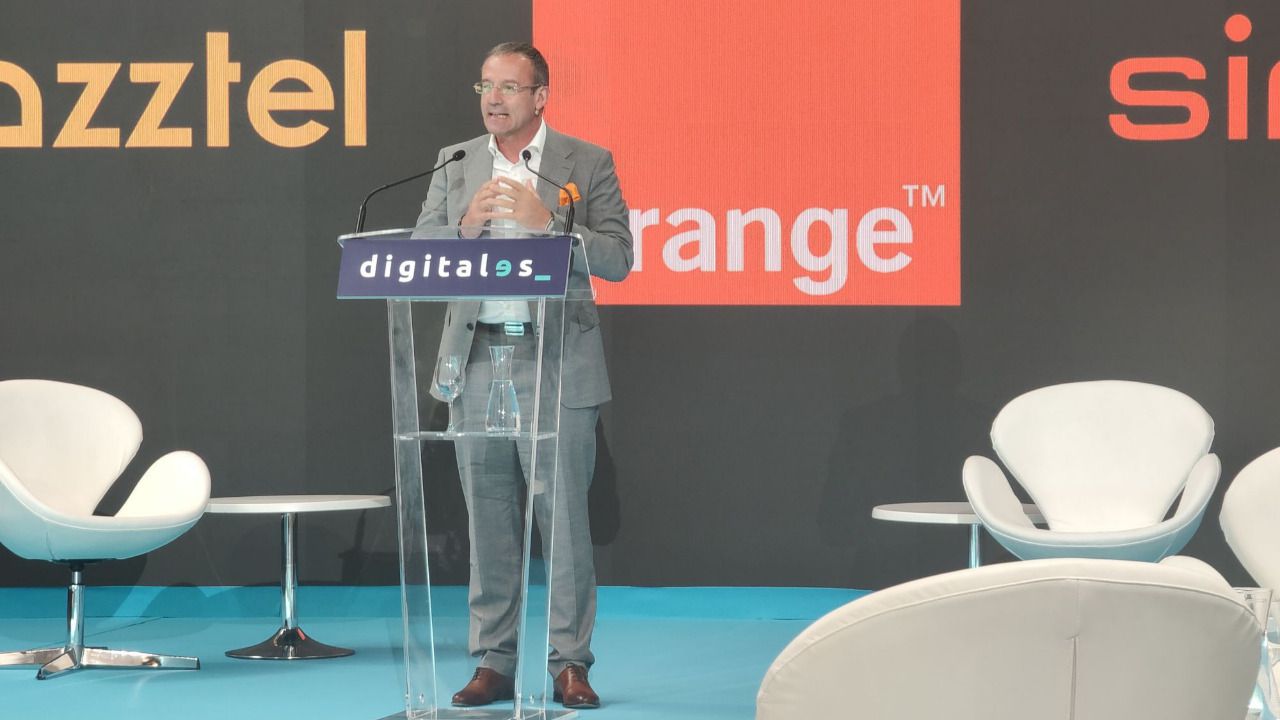 Jean-François Fallacher, CEO de Orange España durante su intervención en DigitalES Summit 2022