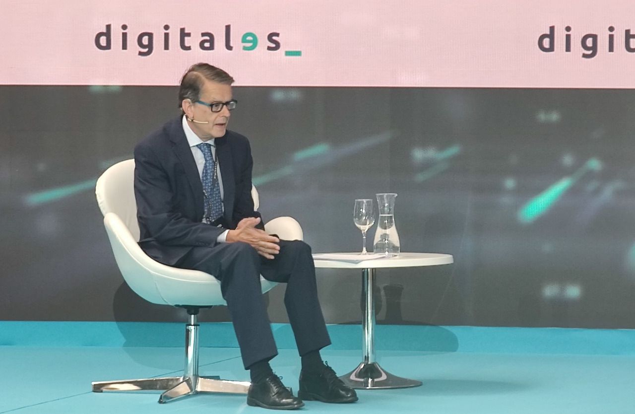 Roberto Sánchez, Secretario de Estado de Telecomunicaciones e Infraestructuras Digitales durante su intervención en DigitalES Summit 2022