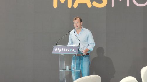Meinrad Spenger, CEO de MásMóvil durante su intervención en DigitalES Summit 2022
