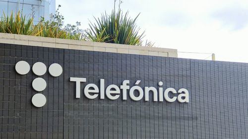 Sede de Telefónica en Madrid, España