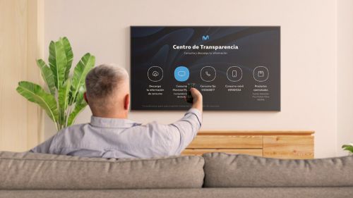Movistar Plus+ incorpora su Centro de Transparencia accesible desde la televisión