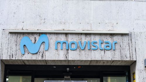 Una tienda de Movistar en Barcelona