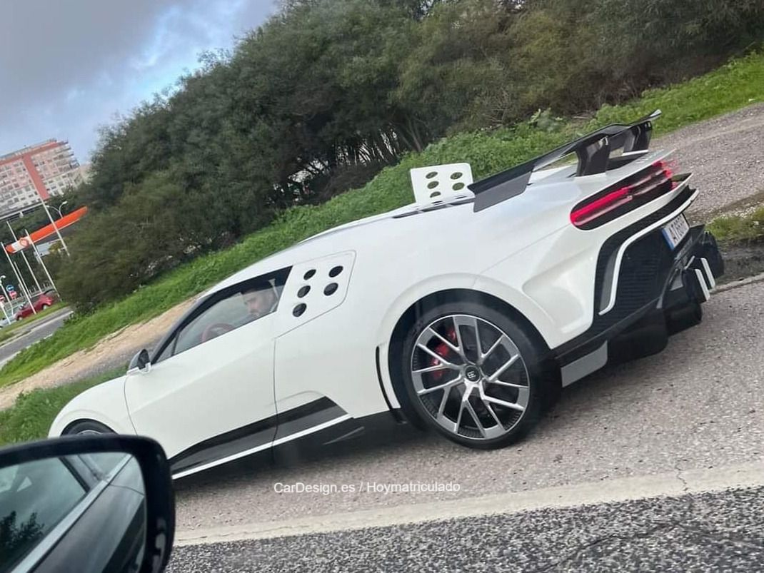 Bugatti Centodieci de Cristiano Ronaldo en Portugal