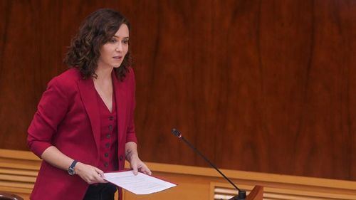 Isabel Díaz Ayuso, presidenta de la Comunidad de Madrid